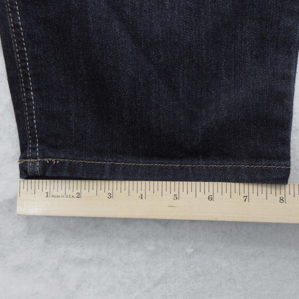 Just My Size Classic Fit Straight Jeans Womens 20W Blue High Rise Stretch Denim - Picture 11 of 15